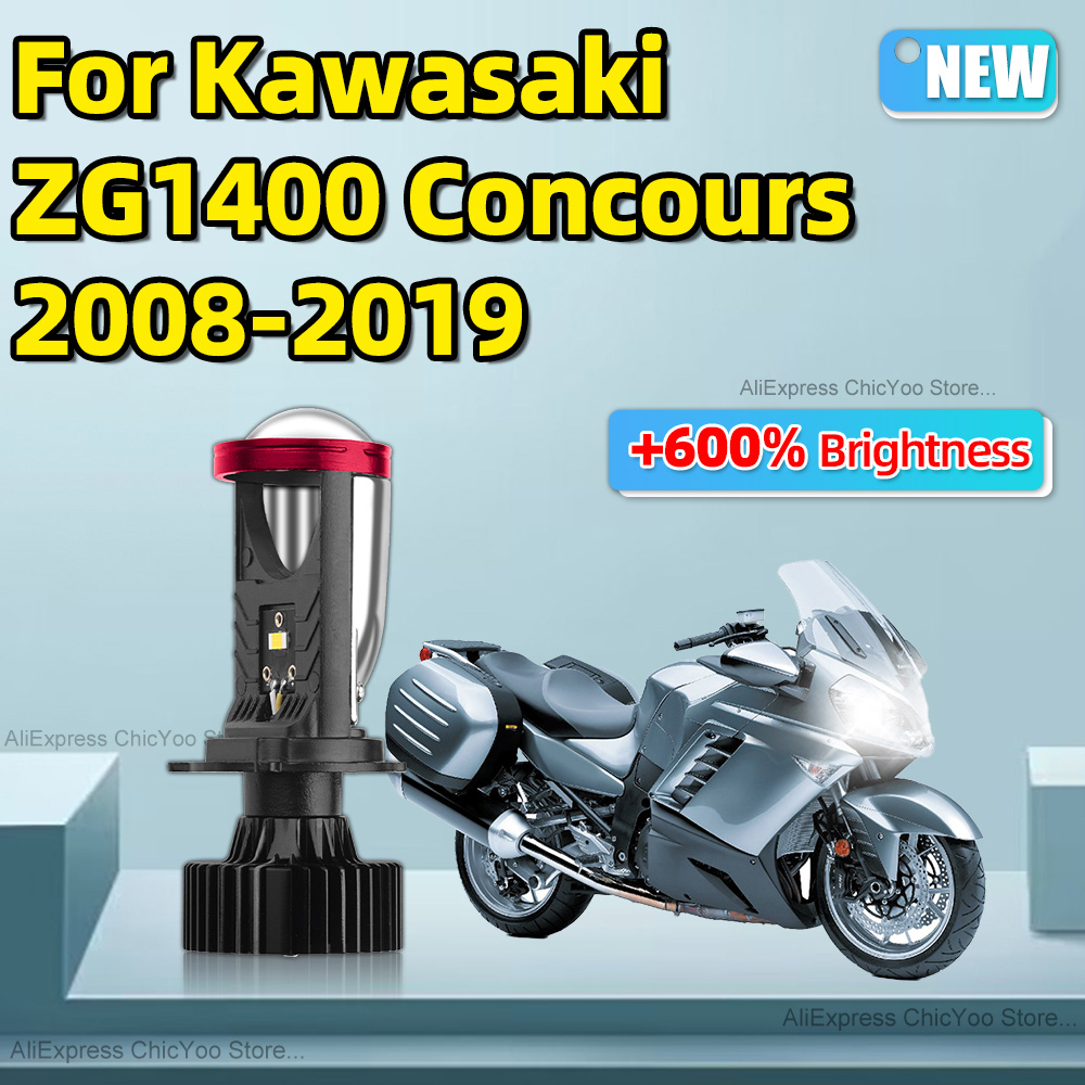 Projector Lamp Replacement - For Kawasaki ZG1400 Concours 2008 2009-2019
