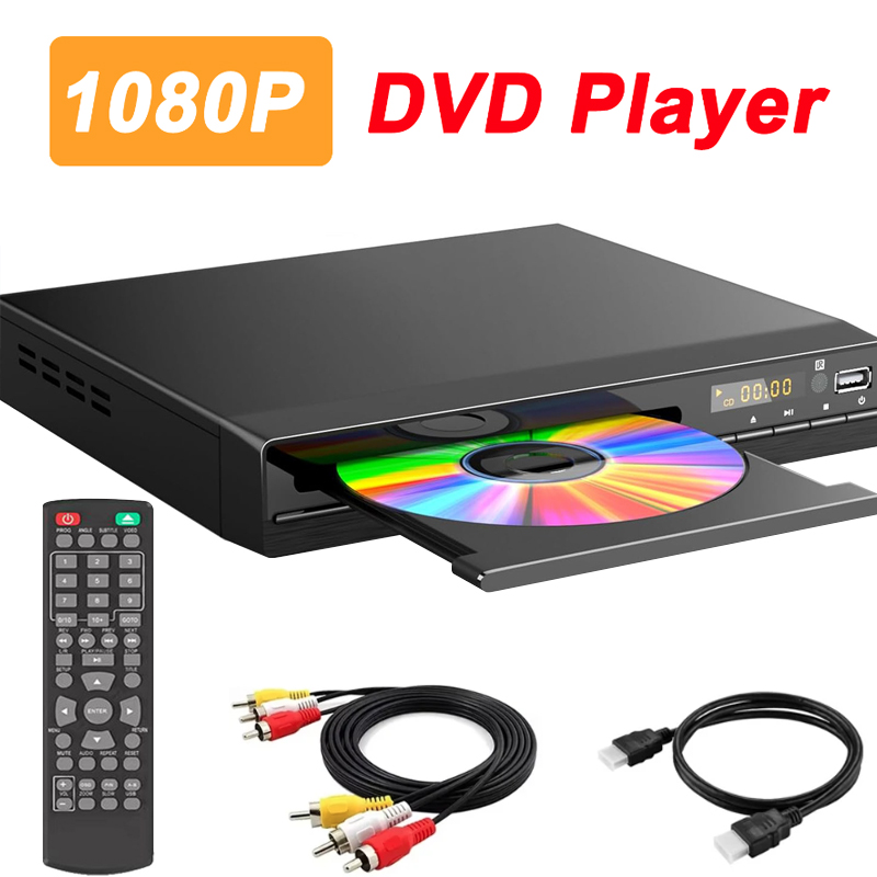 Home Cinema Dvd - DVD Player With Remote Control 1080P
