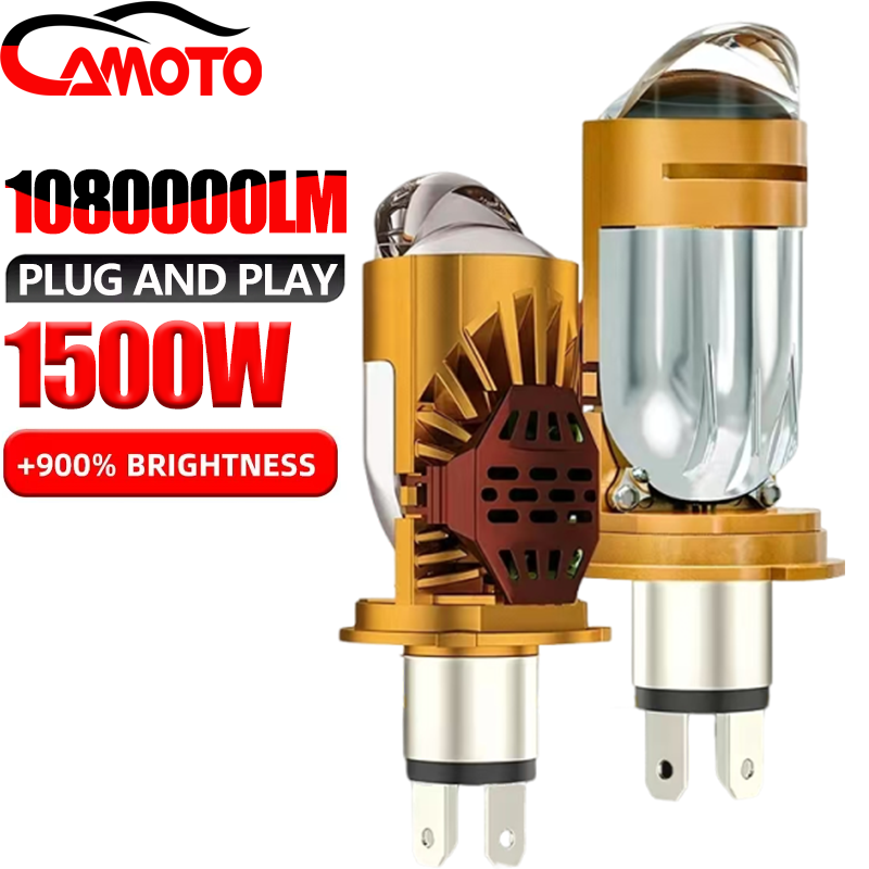 Projector Lamp Replacement - CAMOTO Bi LED Lens Projector H4