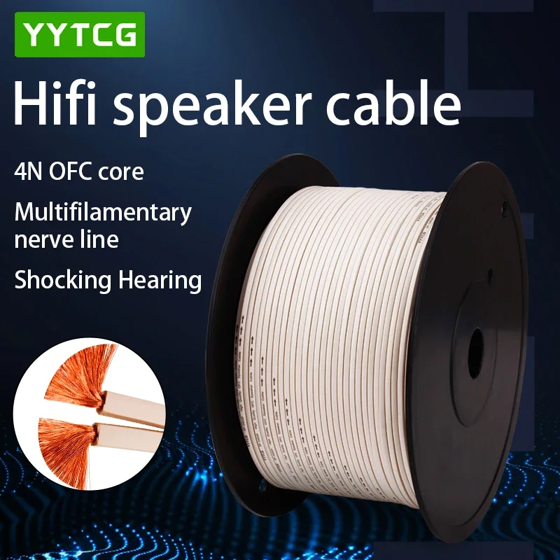 Home Cinema Dvd - YYTCG DIY Loud Speaker Cable Hi-Fi