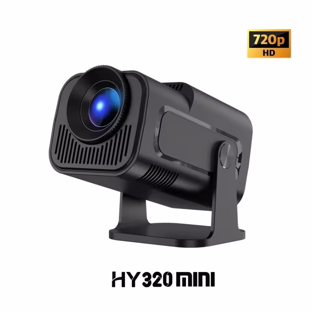 Home Cinema Setup - Mini Portable Projector Newly Native HY320
