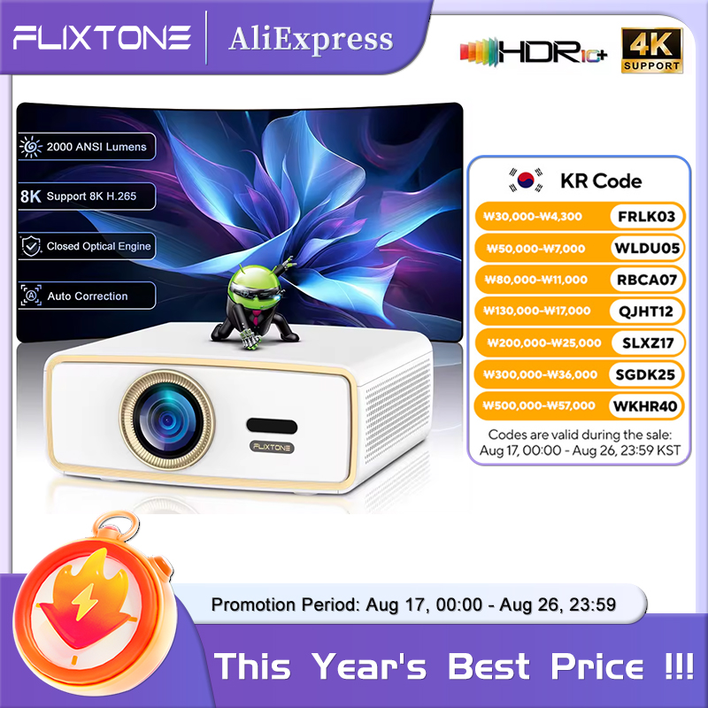 Home Cinema Setup - Flixtone E900 MINI Youth Portable Full