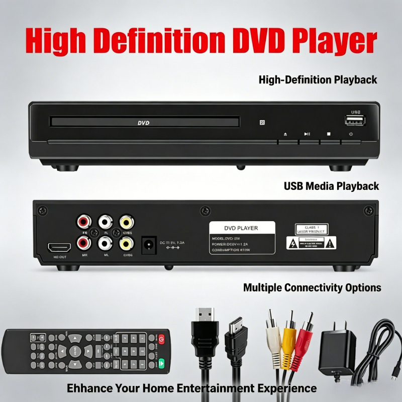 New DVD Player Portable 1080P  - Home Cinema Dvd recension och pris