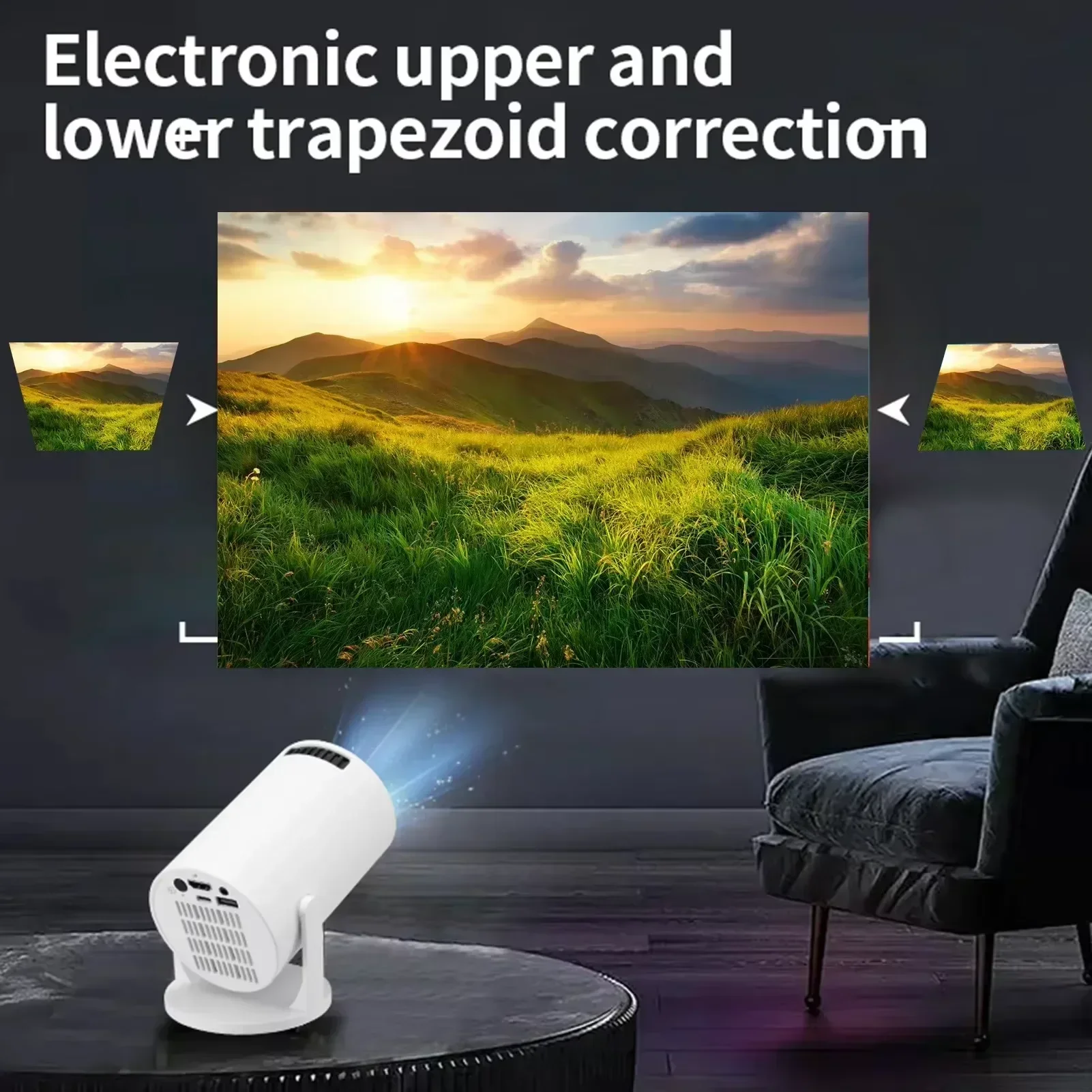 New SmartProjector Mini HY300  - Home Cinema Setup recension och pris