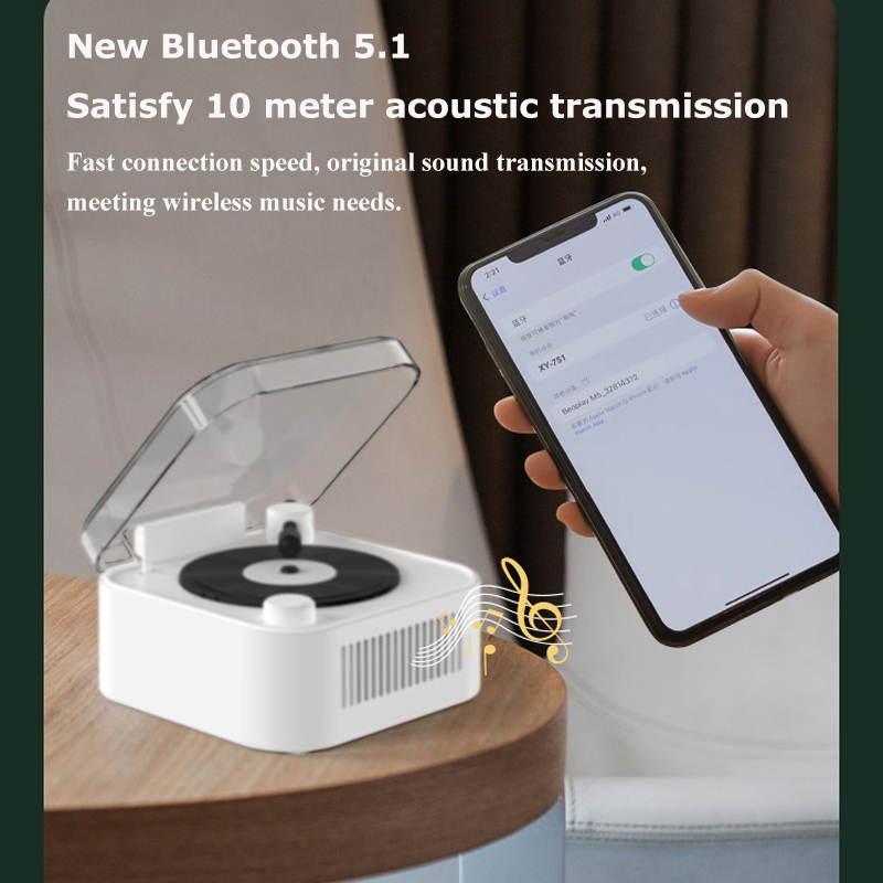 Retro Bluetooth Speaker Portab - Home Cinema Bluetooth 5.1 recension och pris