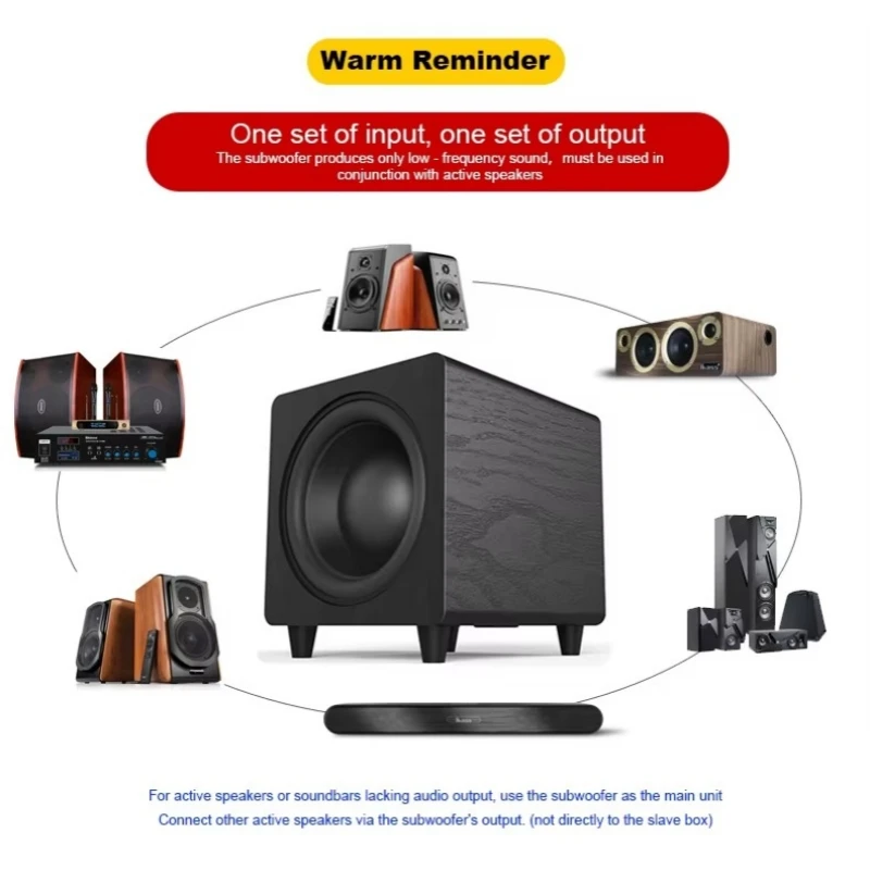 10 Inch Active Subwoofer Speak - Home Cinema Dvd recension och pris