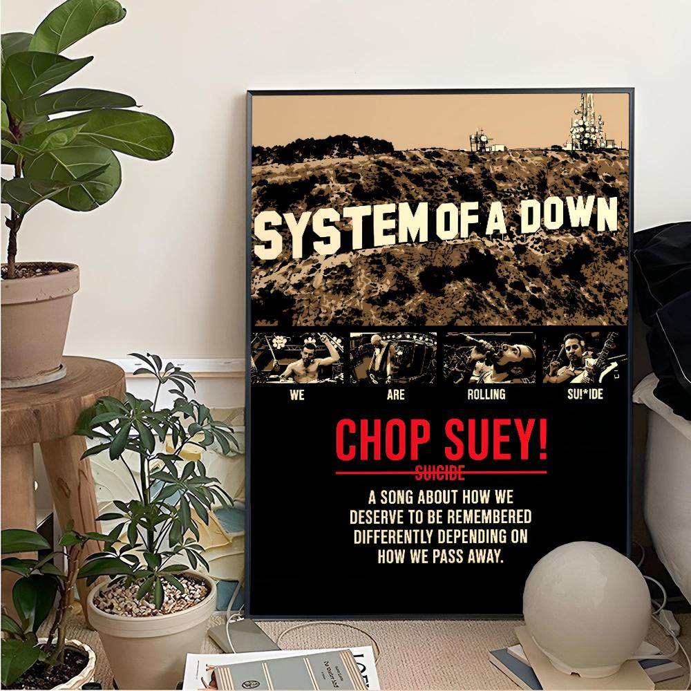 Heavy Metal Band System Of A D - Home Cinema Wallpaper recension och pris