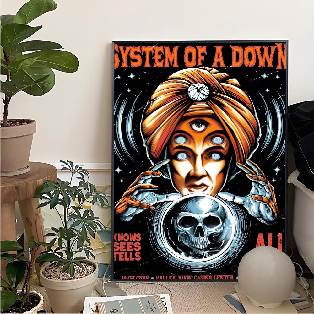 System Of A Down B-Band S-Sing - Home Cinema Wallpaper recension och pris