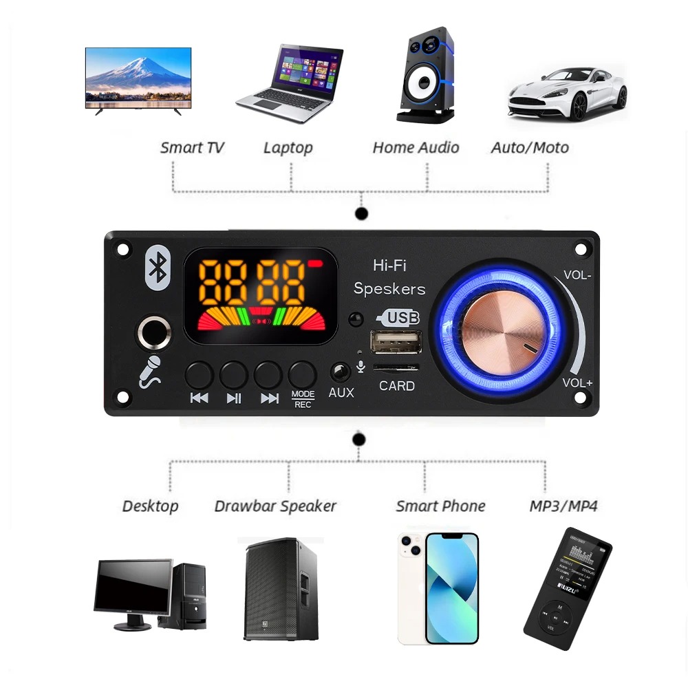 Bluetooth 5.1 MP3 Decoder Boar - Home Cinema Bluetooth 5.1 recension och pris