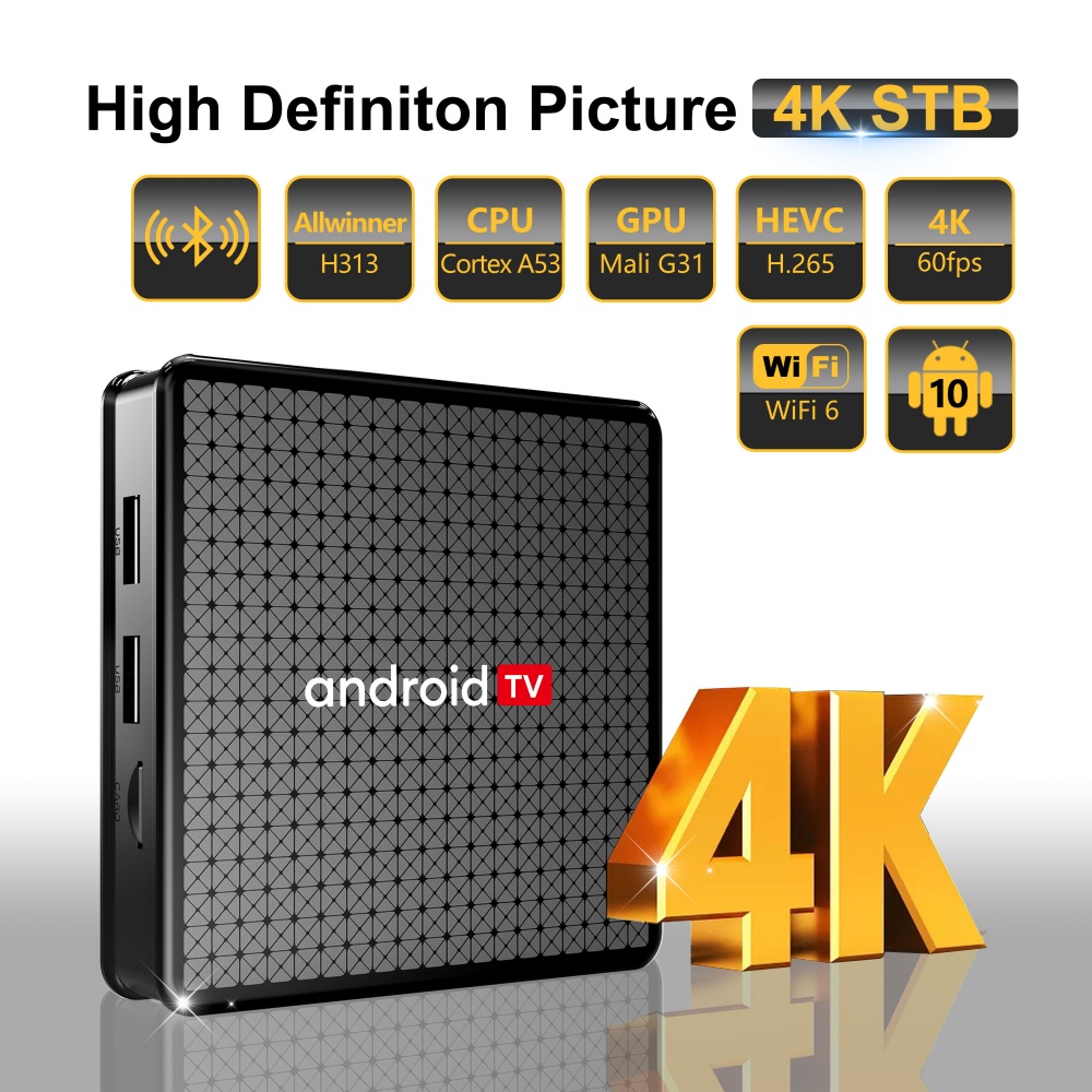 Wudung X5 TV Box AndroidTV All - Home Cinema Setup recension och pris
