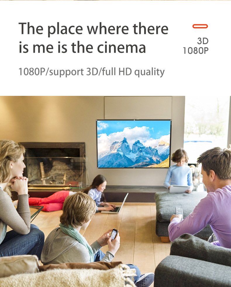 MIXITO Projection Curtain 16:  - Home Cinema Blanc recension och pris