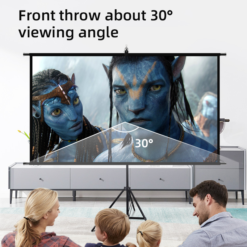 MIXITO Portable 16:9 High-defi - Home Cinema Blanc recension och pris