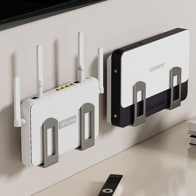 2Pcs Wall-Mounted Router Stora - Home Cinema Rack recension och pris