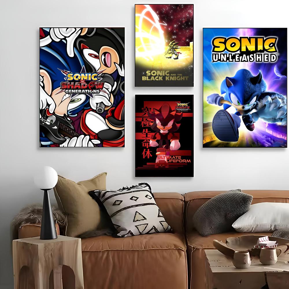 A-Anime Sonic HedgehogES Paint - Home Cinema Wallpaper recension och pris