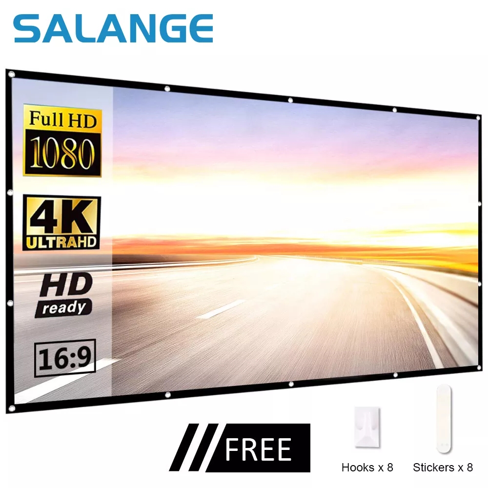 Salange Projection Screen Port - Home Cinema Blanc recension och pris