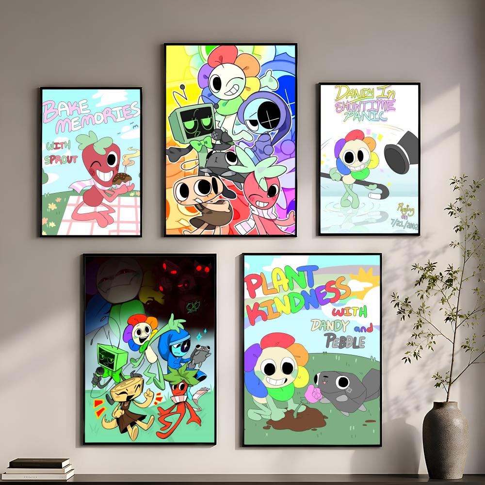 Game D-Dandys World Poster Per - Home Cinema Wallpaper recension och pris
