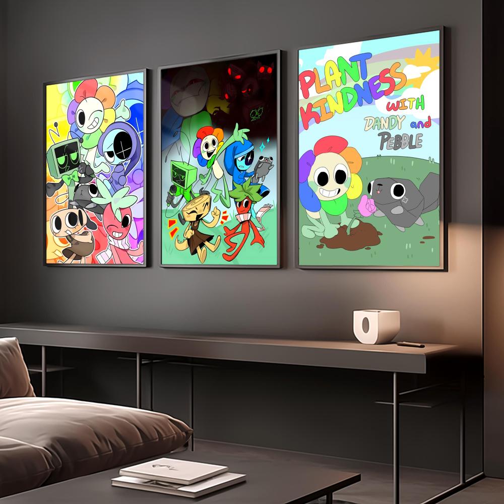 Game D-Dandys World Poster Per - Home Cinema Wallpaper recension och pris