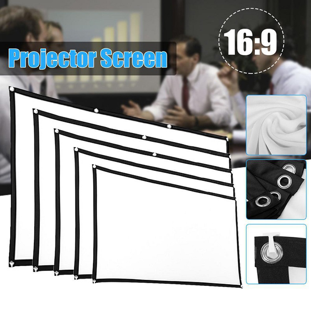 Portable Projector Screen Simp - Home Cinema Blanc recension och pris