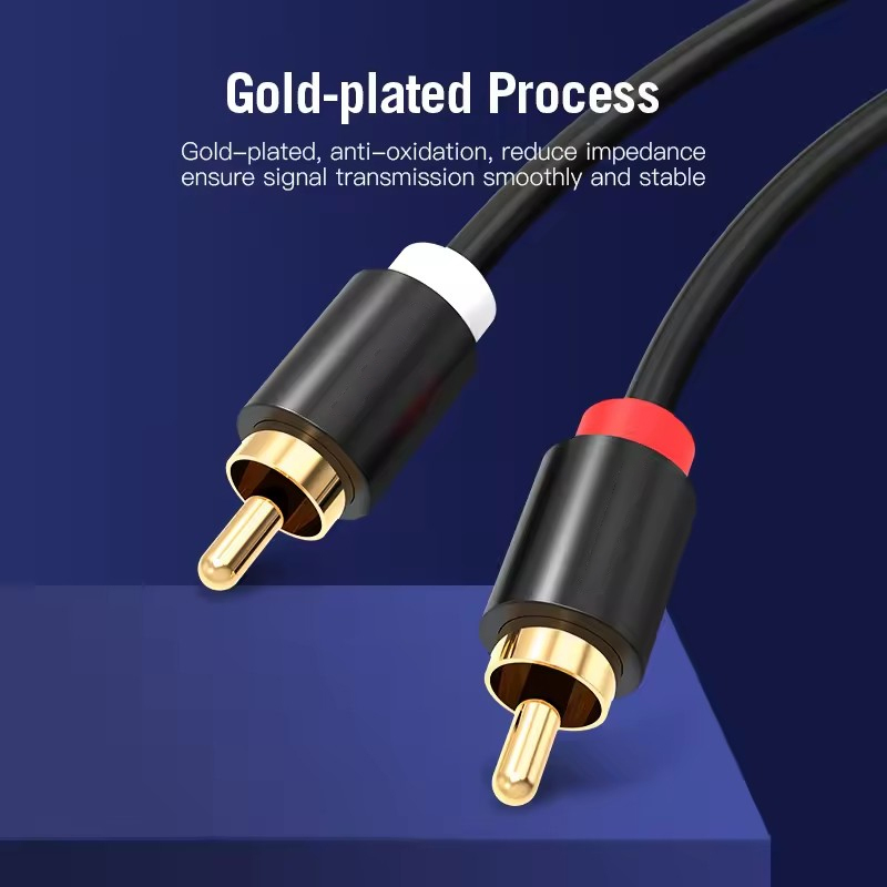 HIFI Stereo RCA Cable 2RCA to  - Home Cinema Dvd recension och pris