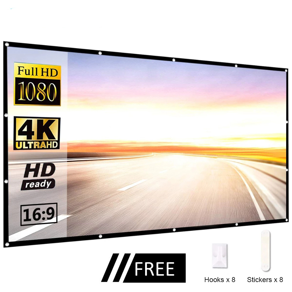 60 84 100 120 150 Inch Project - Home Cinema Blanc recension och pris