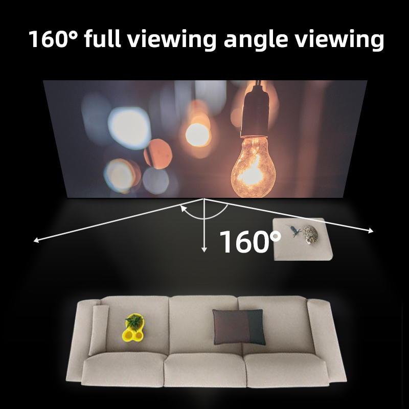 LEJIADA Projector Screen 60-13 - Home Cinema Blanc recension och pris