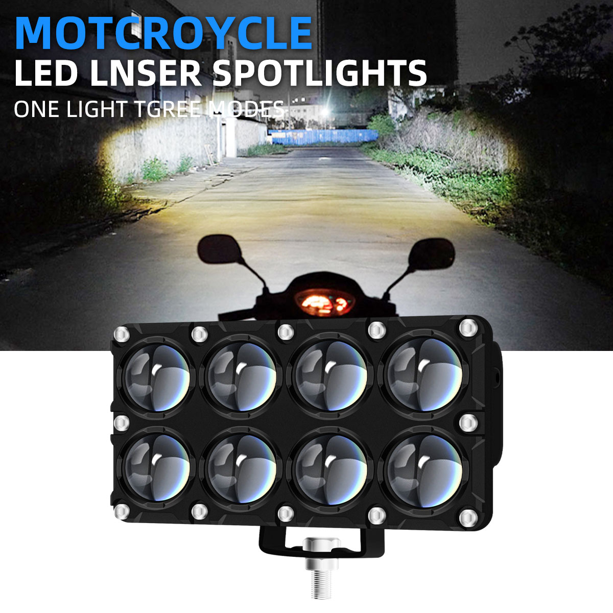 6/8/10 Lens Auxiliary Motorcyc - Projector Lamp Replacement recension och pris