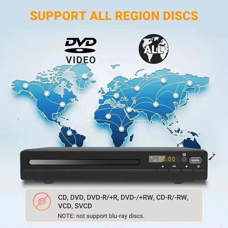 DVD Player With Remote Control - Home Cinema Dvd recension och pris