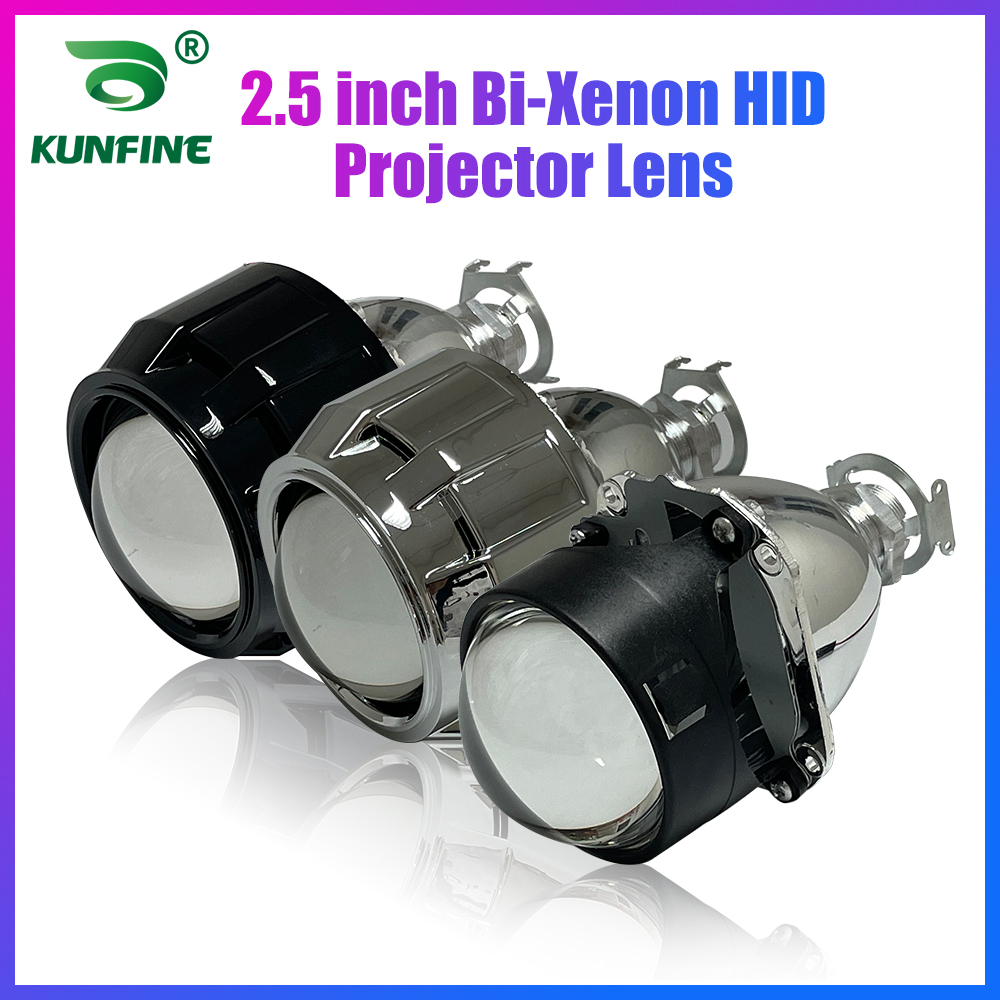 KUNFINE 2PCS/lot 2.5 inch Bi-X - Projector Lamp Replacement recension och pris