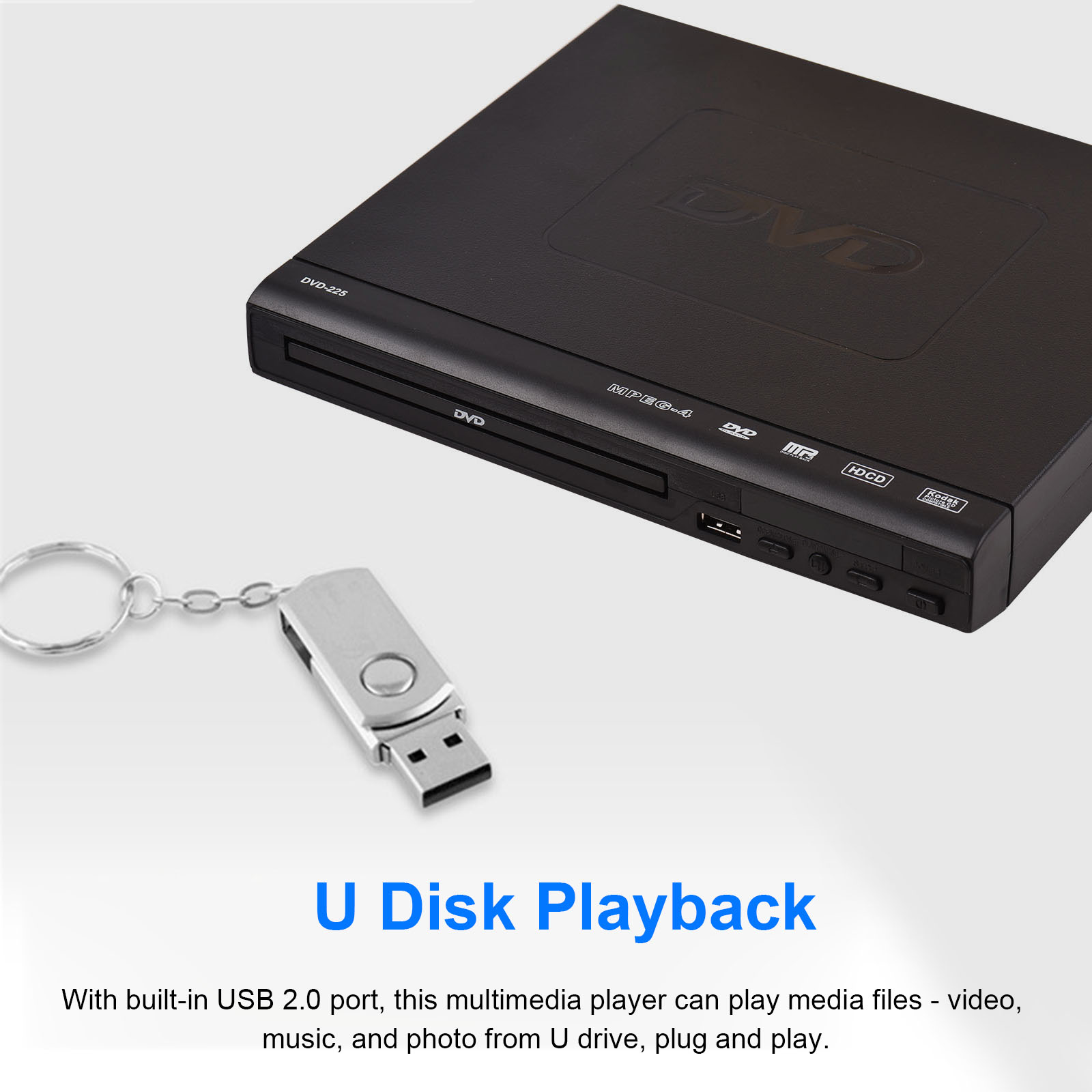 DVD-225 Home DVD Player DVD CD - Home Cinema Dvd recension och pris