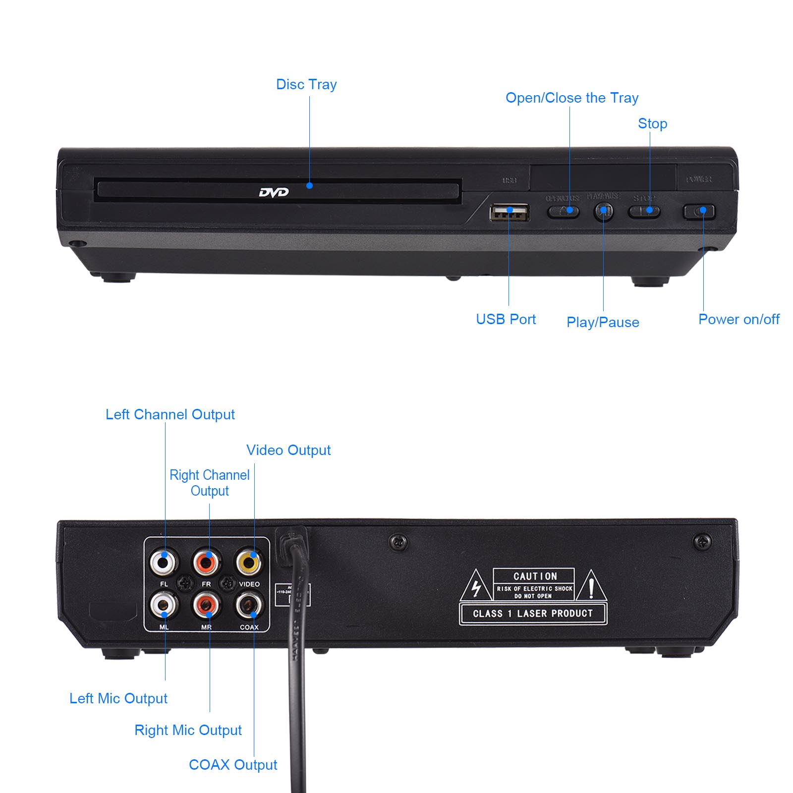 DVD-225 Home DVD Player DVD CD - Home Cinema Dvd recension och pris