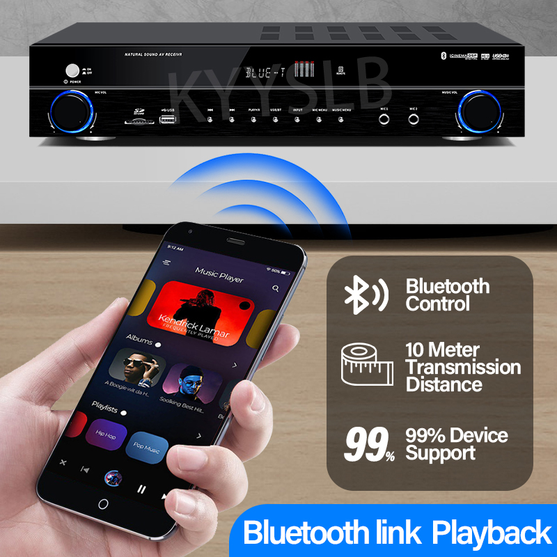 900W Blueteeth Amplifier Audio - Home Cinema Onkyo 5.1 recension och pris