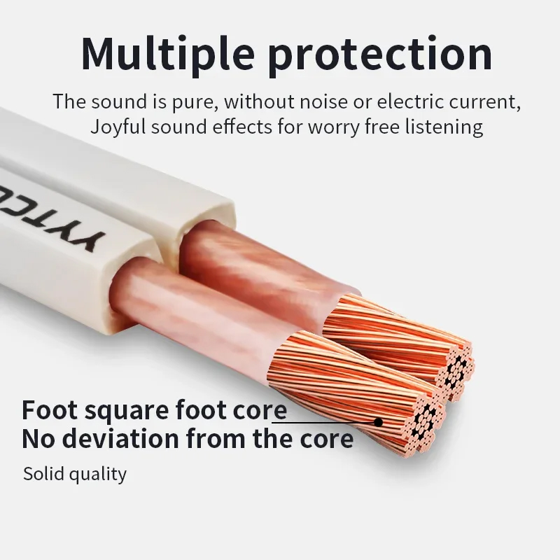 YYTCG DIY Loud Speaker Cable H - Home Cinema Dvd recension och pris