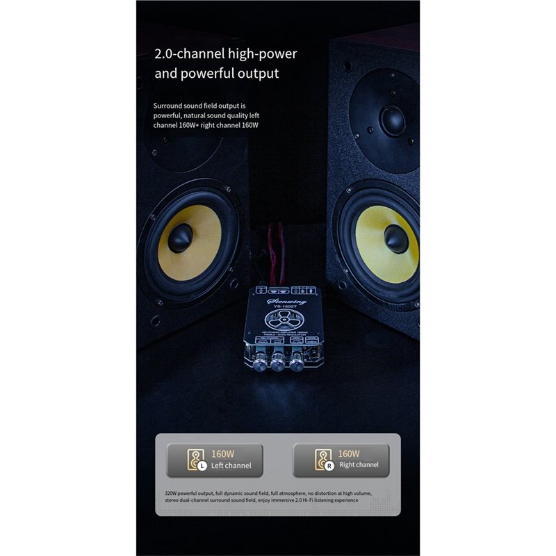 B03B-YS-1602T 2.0CH Bluetooth  - Home Cinema Bluetooth 5.1 recension och pris