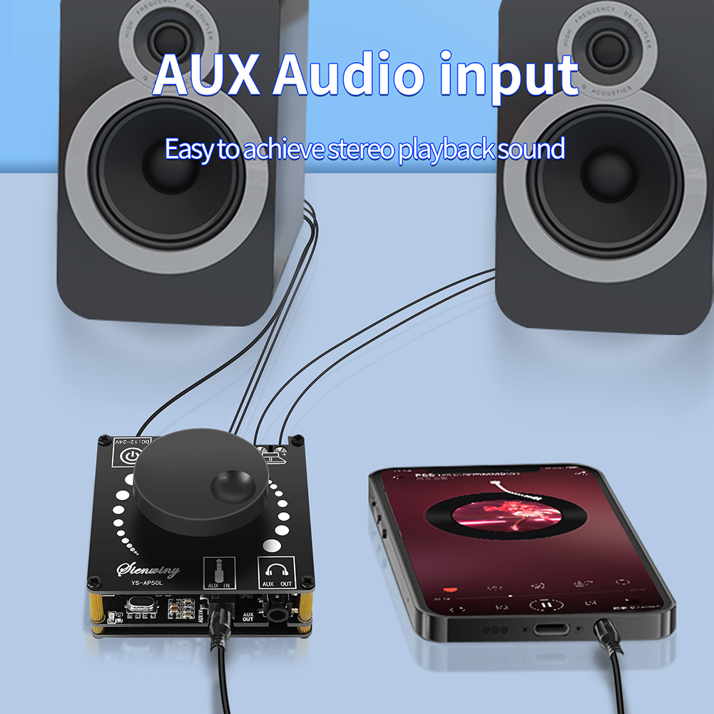 YS-AP50L CS8673E Power Amplifi - Home Cinema Bluetooth 5.1 recension och pris
