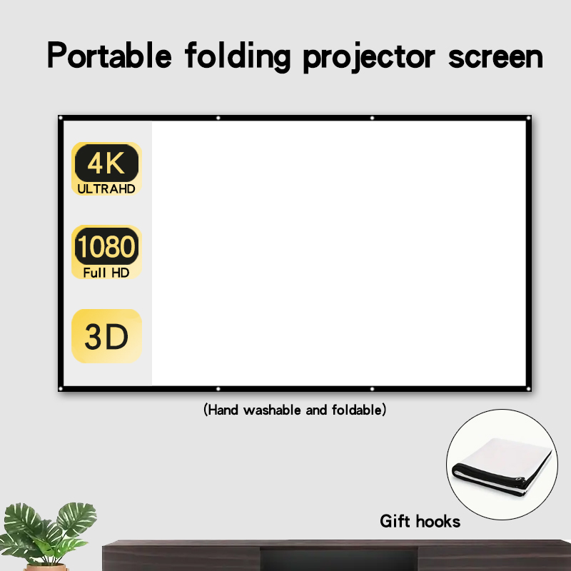 Simple wall mounted projection - Home Cinema Blanc recension och pris