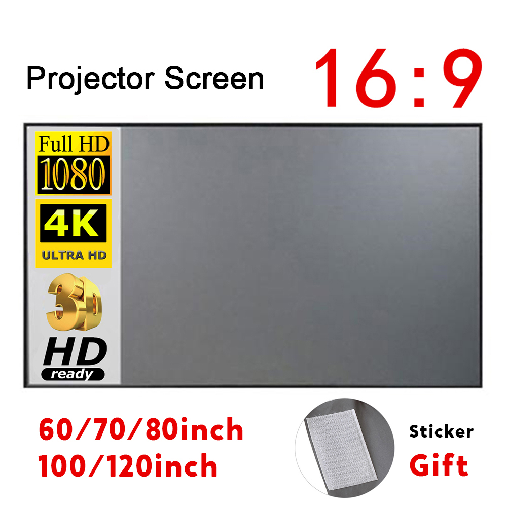 Portable Projector Screen Simp - Home Cinema Blanc recension och pris