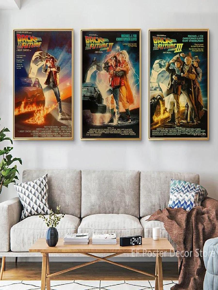 Vintage Back To The Future Mov - Home Cinema Wallpaper recension och pris