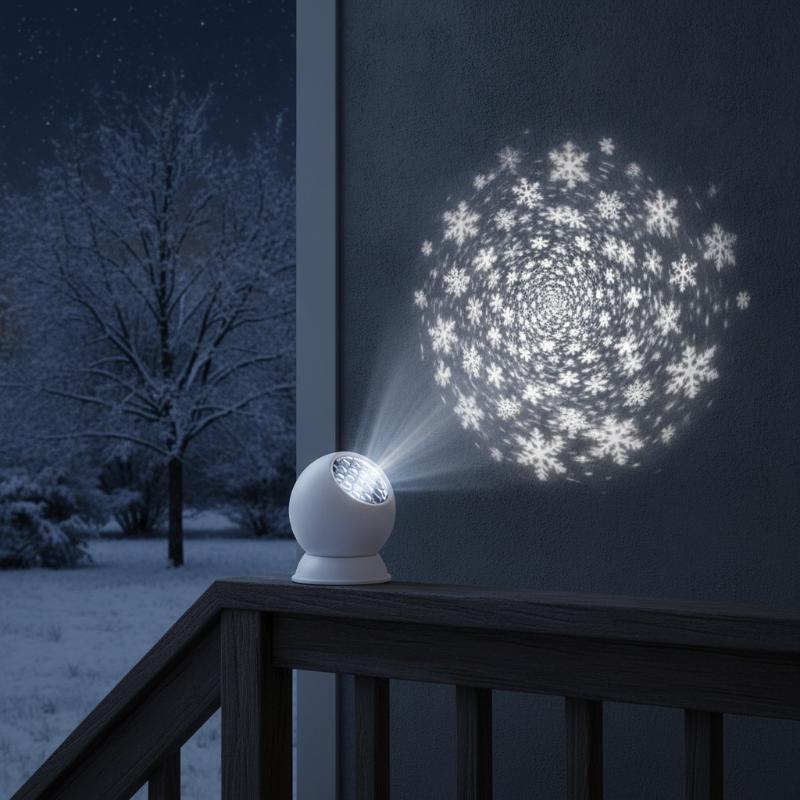 Christmas Snowflake LED Projec - Projector Lamp Replacement recension och pris