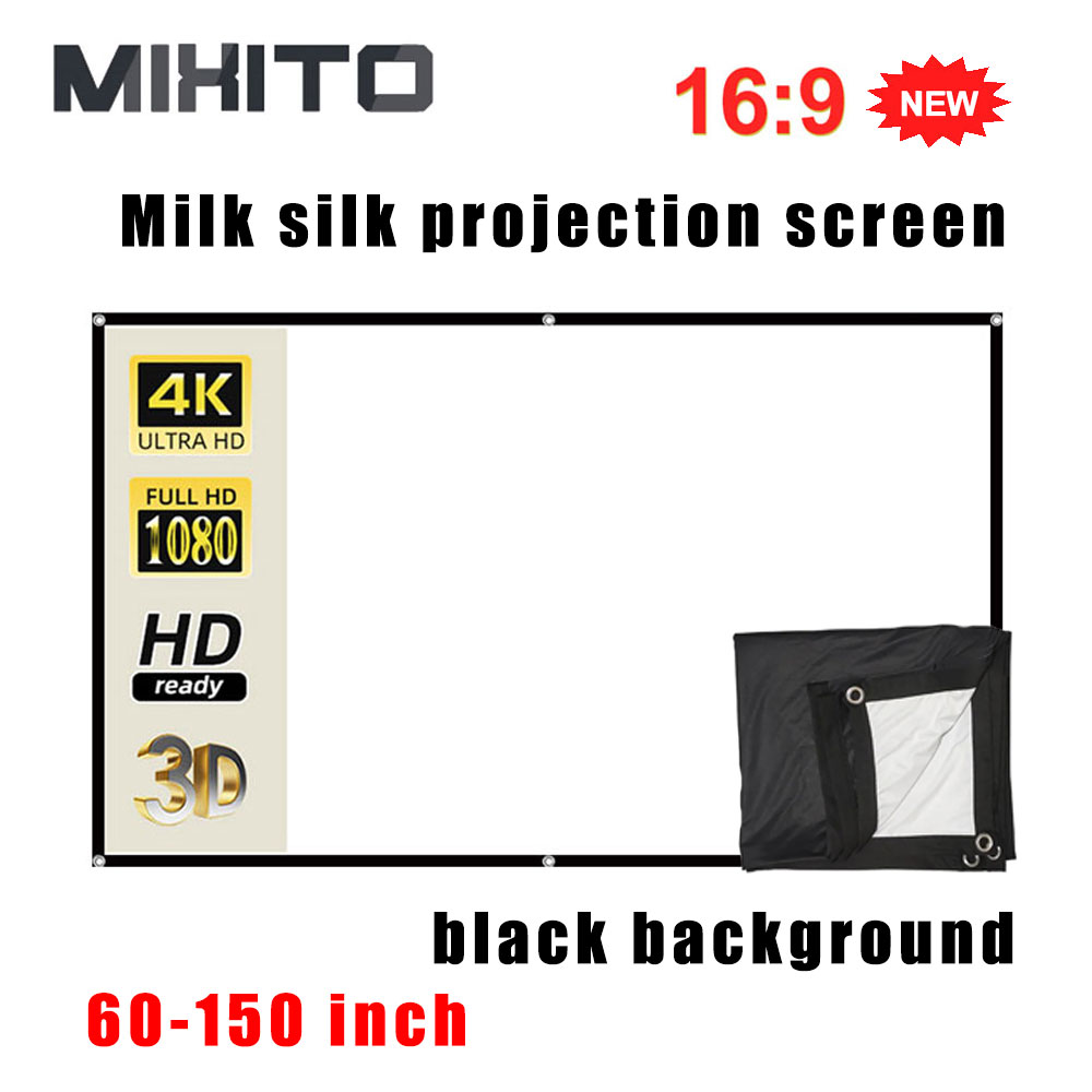 MIXITO Thick 16:9 Ratio Black  - Home Cinema Blanc recension och pris