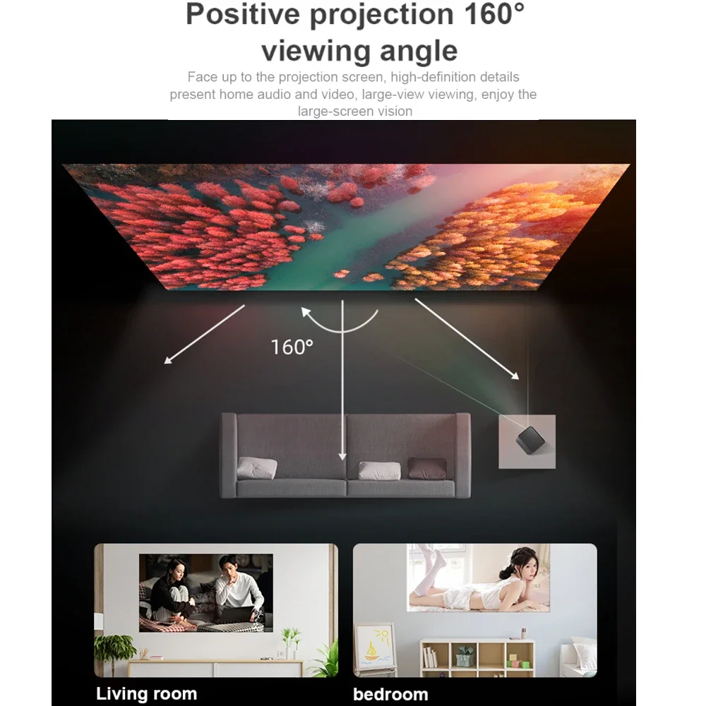 MIXITO Thick 16:9 Ratio Black  - Home Cinema Blanc recension och pris